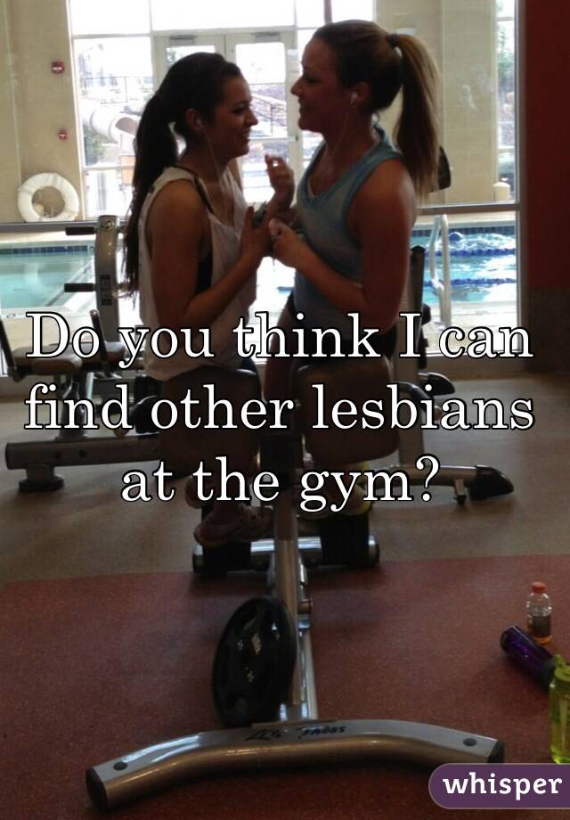 Lesbian At Gym